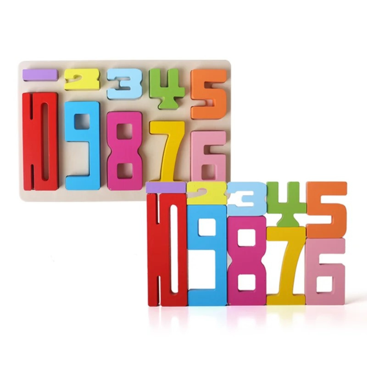 Wooden Number Blocks