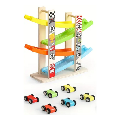 Montessori Wooden Ramp Racer