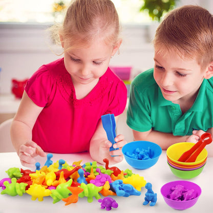 Montessori Rainbow Counting Game