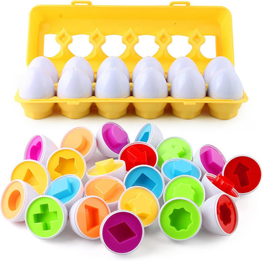 Montessori Matching Eggs