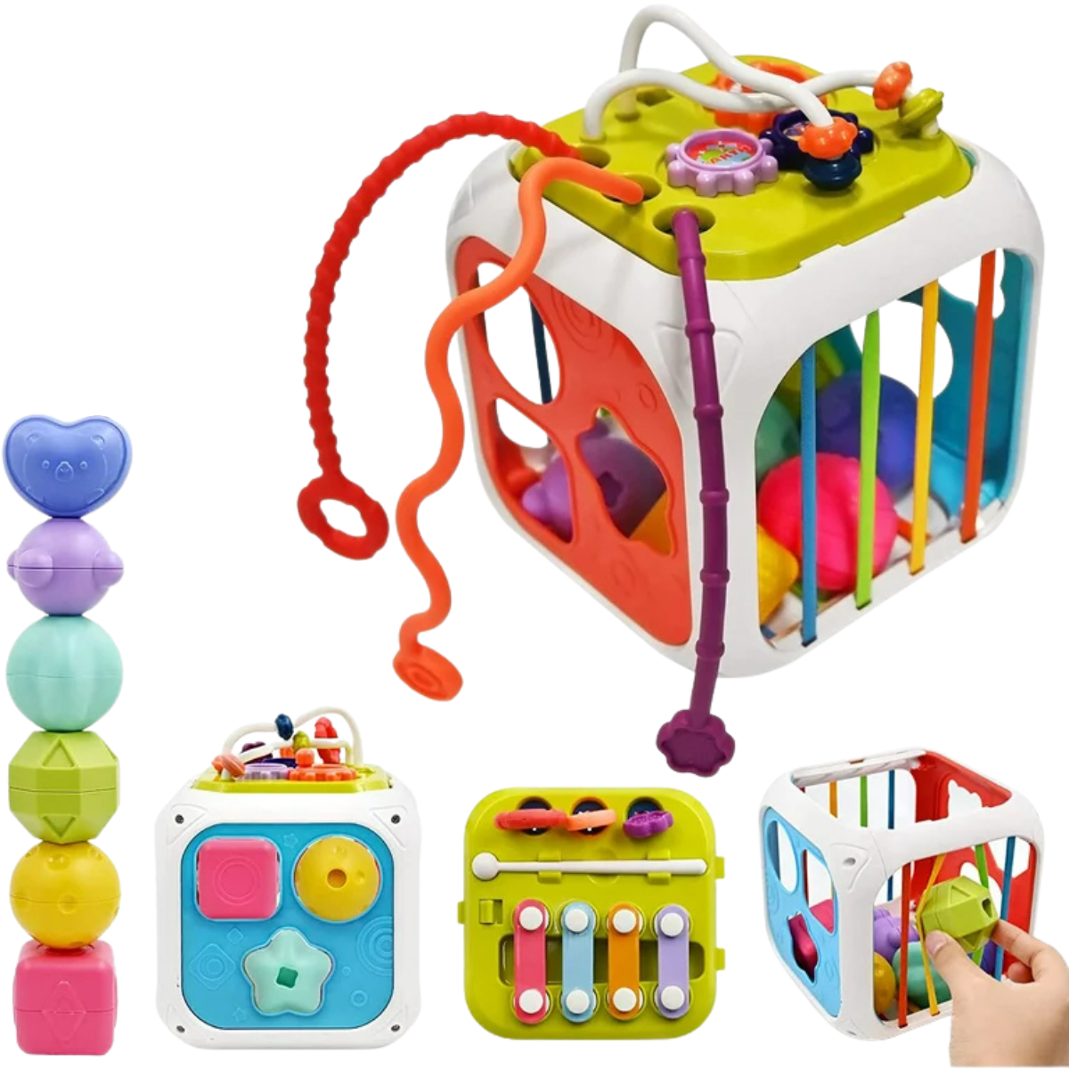 Montessori Activity Cube