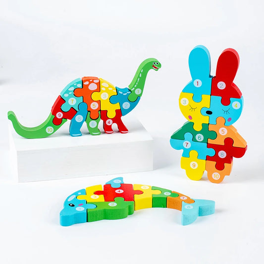 Early Educational 3D Puzzles