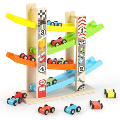 Montessori Wooden Ramp Racer