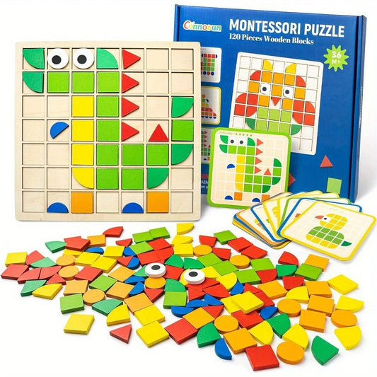 Montessori Tangram Puzzle Set